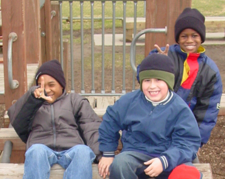 Nothing like hangin' out with the boys!